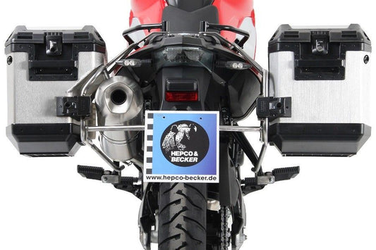 サイドキャリア カットアウトセット サイドケース エクスプローラー シルバー 37L/40L F650GS F700GS F800GS