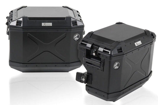 サイドキャリア カットアウトセット サイドケース エクスプローラー ブラック 37L/40L F650GS F700GS F800GS