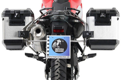 サイドキャリア カットアウトセット サイドケース エクスプローラー ブラック 37L/40L F650GS F700GS F800GS