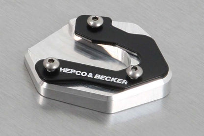 サイドスタンド エンラージメント シルバー/ブラック MT-07