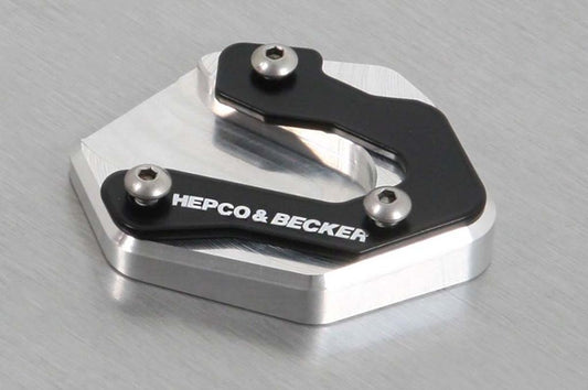 サイドスタンド エンラージメント シルバー/ブラック MT-07