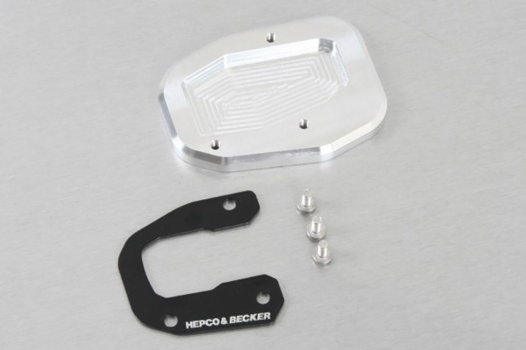 サイドスタンド エンラージメント シルバー/ブラック モンスター1200S/R