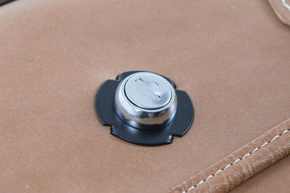 Side Leather Bag for C-Bow Side Carrier, BUFFALO, Brown, 30L, Set of Left and Right
