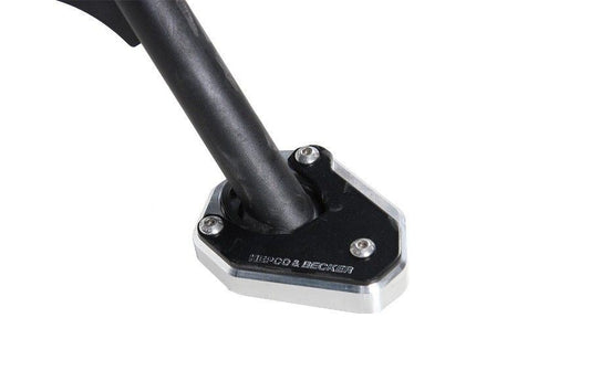 サイドスタンド エンラージメント シルバー/ブラック V85 TT