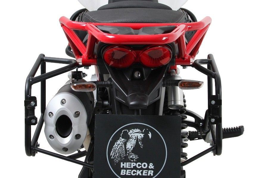 サイドキャリア エンデューロ ブラック V85 TT