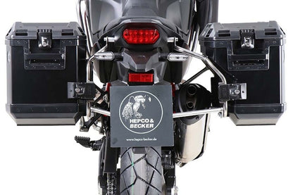 サイドキャリア カットアウトセット サイドケース エクスプローラー ブラック 37L/40L CRF1100L アフリカツイン