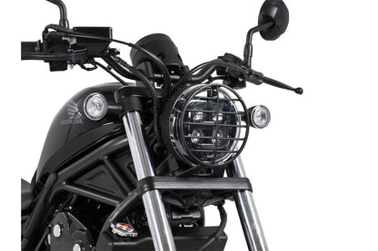 ヘッドライトガード ブラック レブル250/500