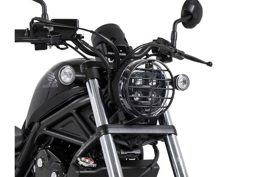 ヘッドライトガード ブラック レブル250/500