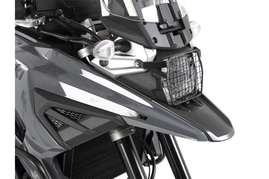 ヘッドライトガード ブラック Vストローム1050