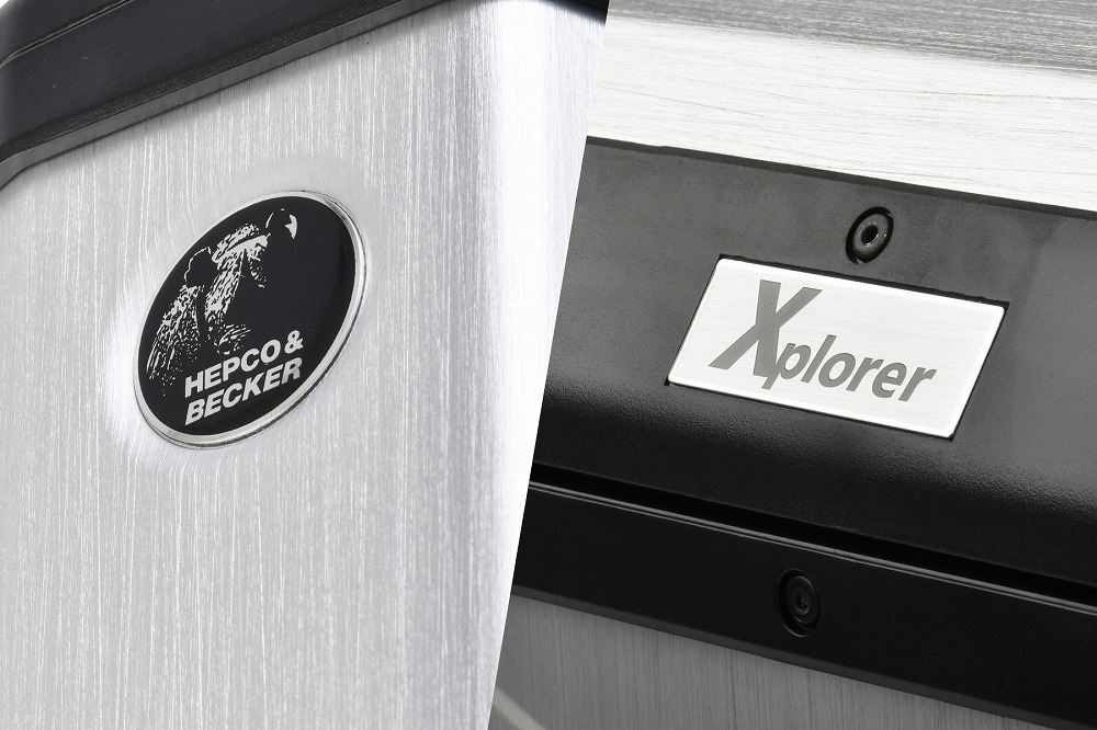 トップケース XPLORER/エクスプローラー シルバー 58L