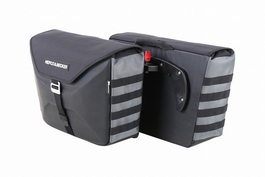 サイドバッグ C-Bowサイドキャリア用 XTRAVEL/エクストラベル ブラック 19L 左右セット