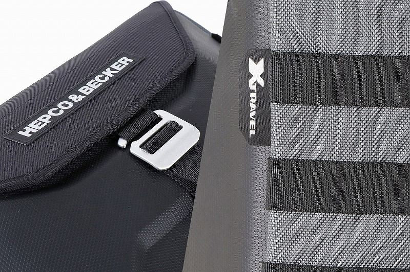 Side Bag for C-Bow Side Carrier XTRAVEL Black 19L, Single Bag