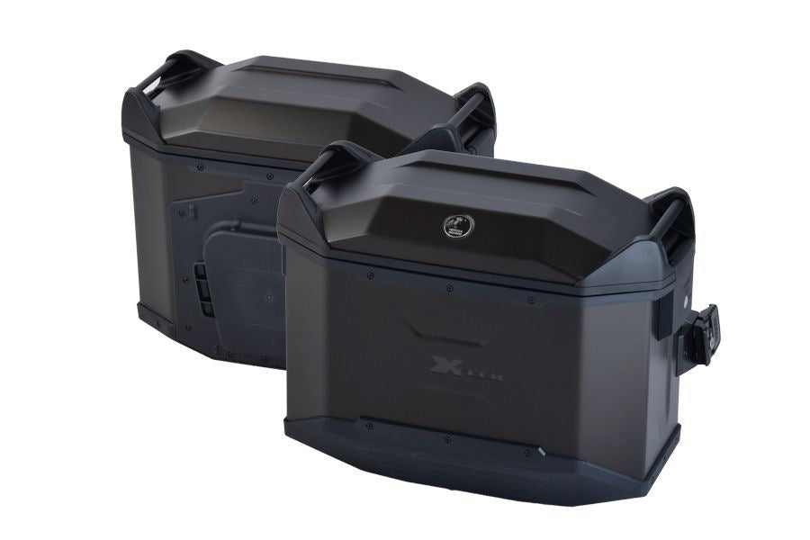 サイドケース XCEED/エクシード ジェットブラック 38L 左右セット