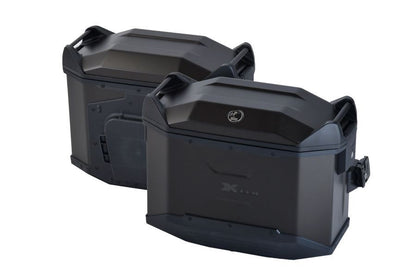 サイドケース XCEED/エクシード ジェットブラック 38L 左右セット