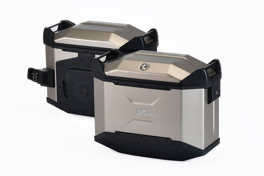 サイドケース XCEED/エクシード チタンカラー 38L 左右セット