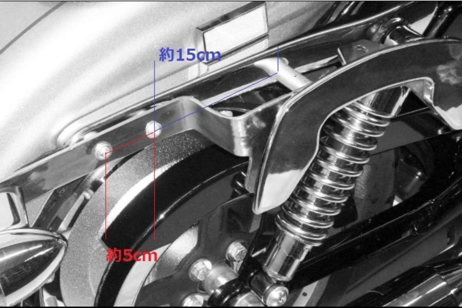 C-Bowサイドキャリア クローム スポーツスター