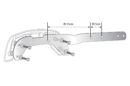 C-Bowサイドキャリア クローム スポーツスター