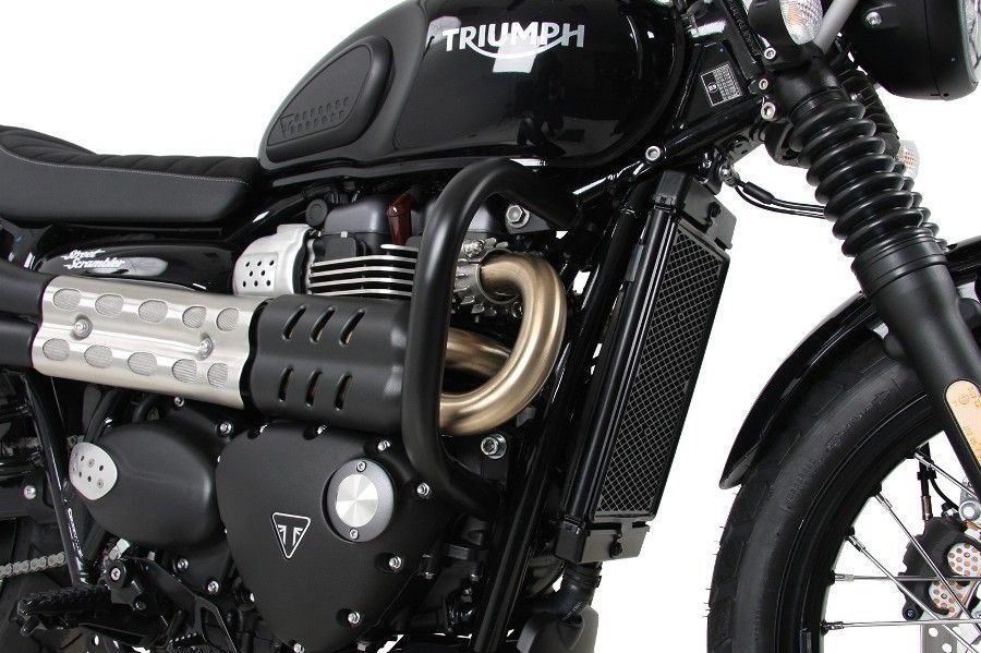 エンジンガード ブラック ストリートスクランブラー