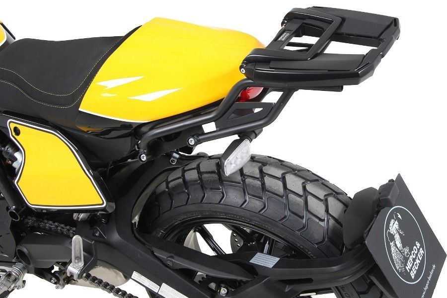 Top Case Carrier Easy Rack Black Scrambler