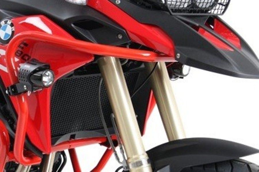 タンクガード レッド F650GS F700GS F800GS