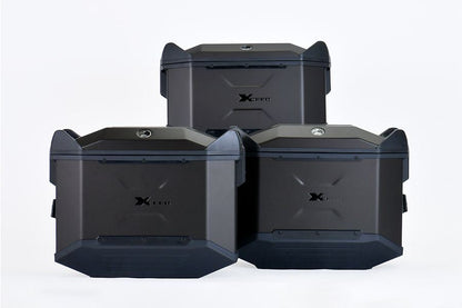 3BOXセット XCEED/エクシード ジェットブラック トップ45L/サイド38L