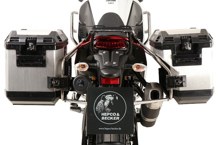 サイドキャリア カットアウトセット サイドケース エクスプローラー シルバー 37L/40L テネレ700