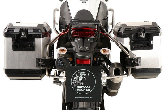 サイドキャリア カットアウトセット サイドケース エクスプローラー シルバー 37L/40L テネレ700