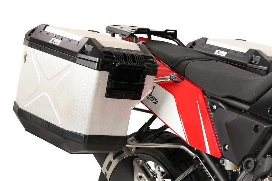 サイドキャリア カットアウトセット サイドケース エクスプローラー シルバー 37L/40L テネレ700