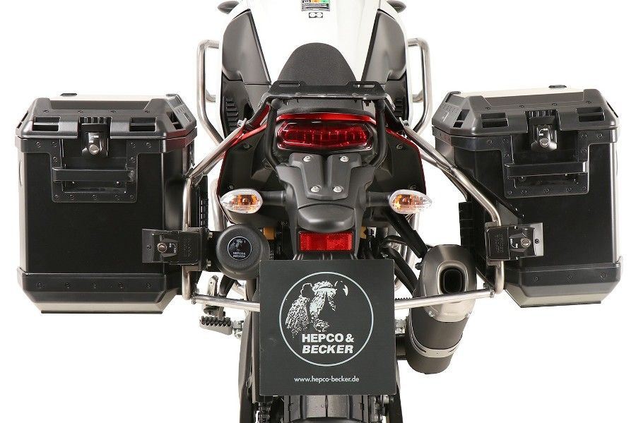 サイドキャリア カットアウトセット サイドケース エクスプローラー ブラック 37L/40L テネレ700