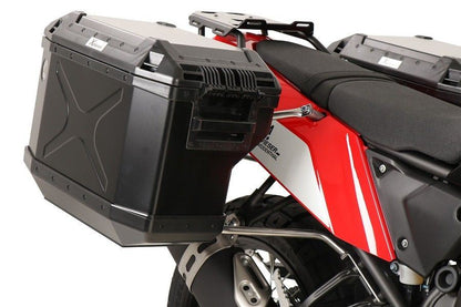 サイドキャリア カットアウトセット サイドケース エクスプローラー ブラック 37L/40L テネレ700