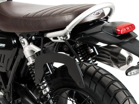 C-Bowサイドキャリア ブラック 左側 スクランブラー1200X/XC/XE