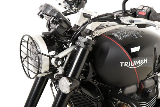 ヘッドライトガード ブラック スクランブラー1200XC/XE