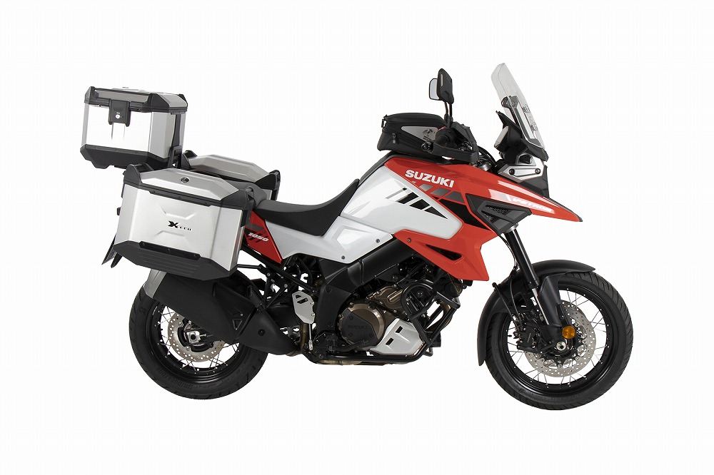 サイドケース XCEED/エクシード シルバー 38L 右側