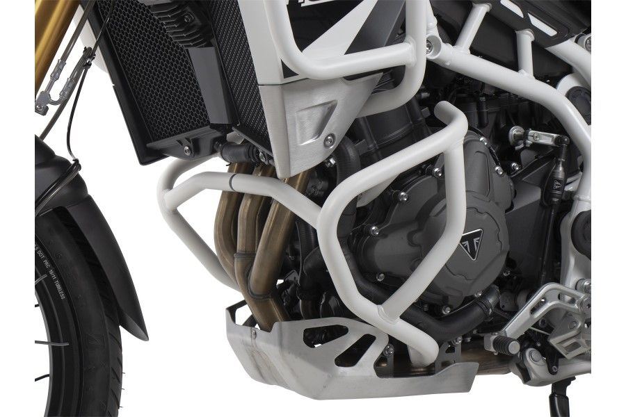 エンジンガード ホワイト タイガー850/900