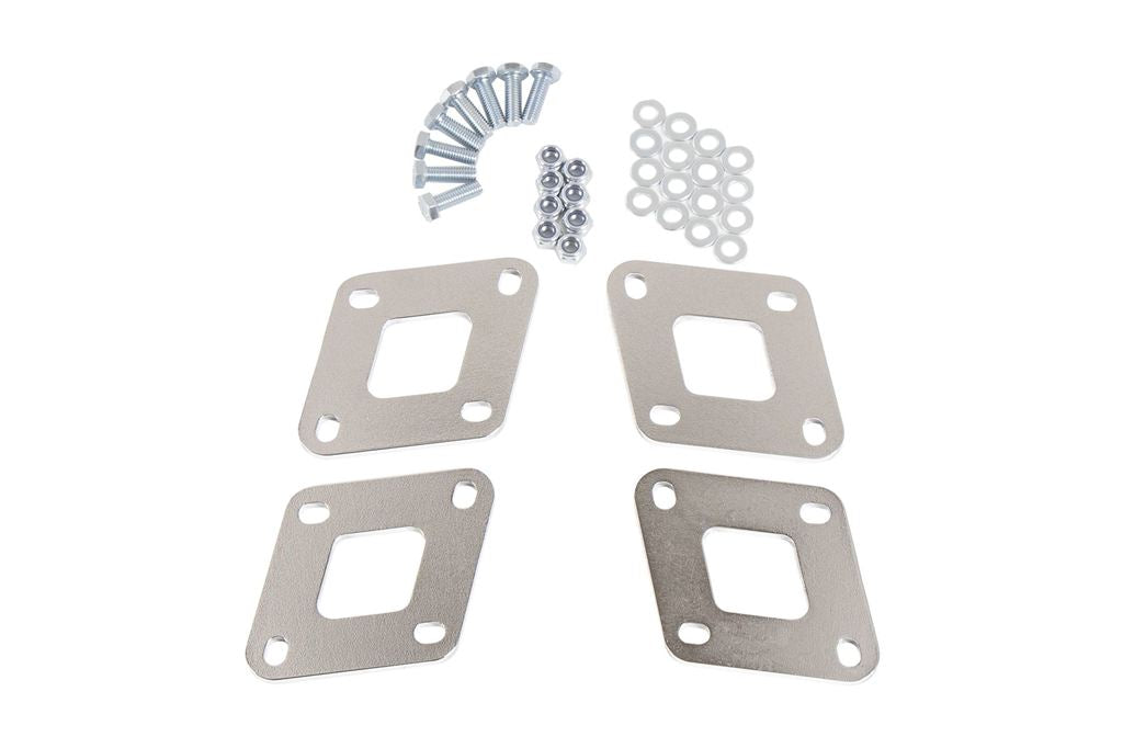 水平オフセットキット 50mm C-Bowサイドキャリア用 クローム 左右セット