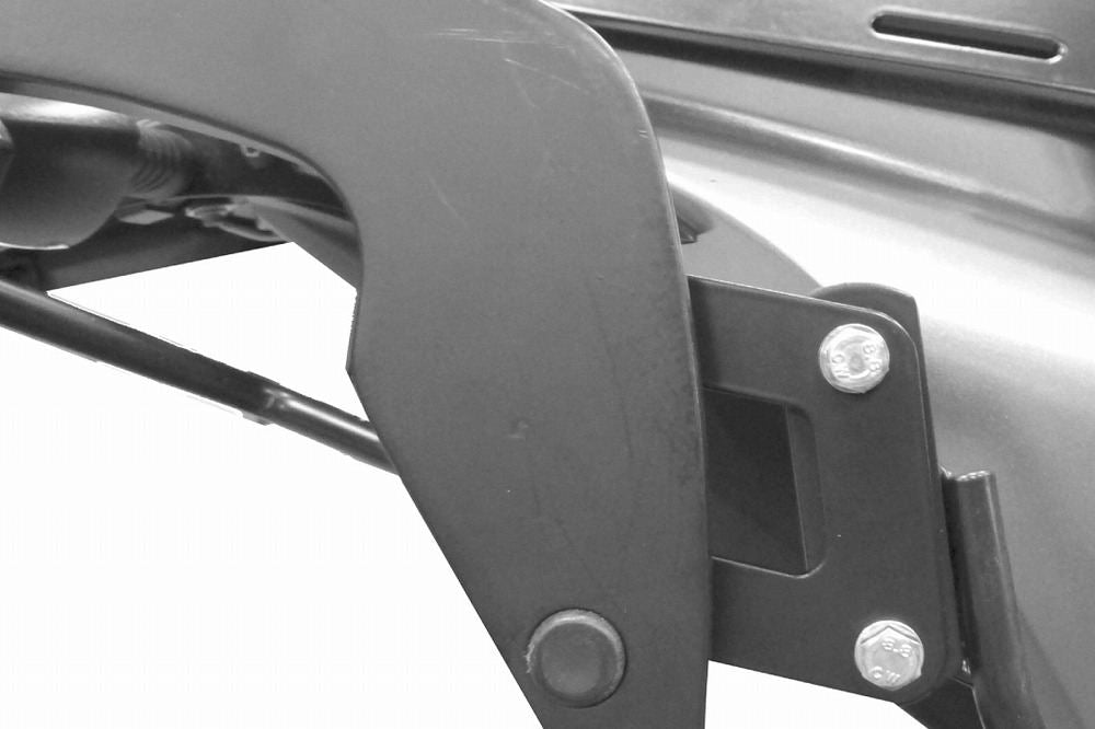 水平オフセットキット 50mm C-Bowサイドキャリア用 クローム 左右セット