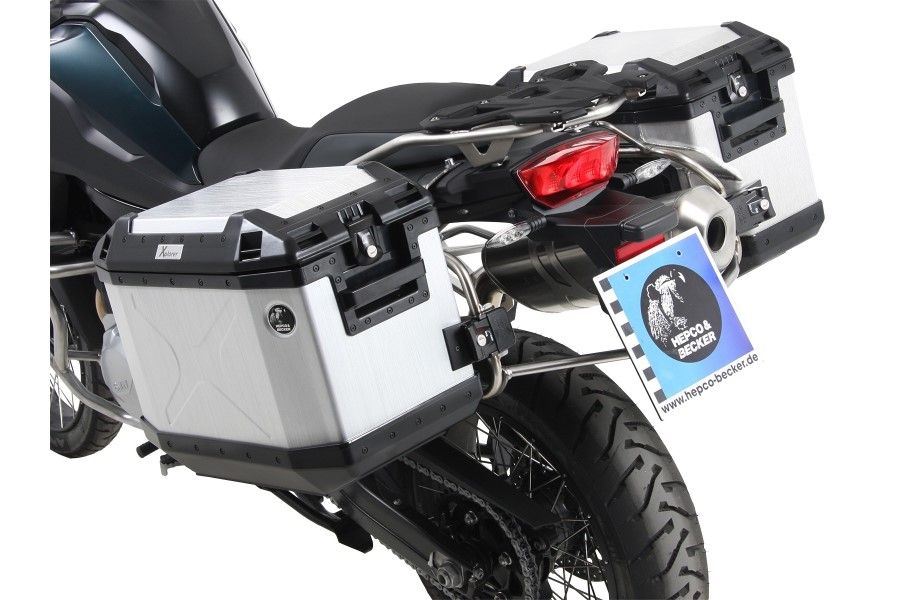 サイドキャリア カットアウトセット サイドケース エクスプローラー シルバー 37L/40L F750GS F800GS F850GS