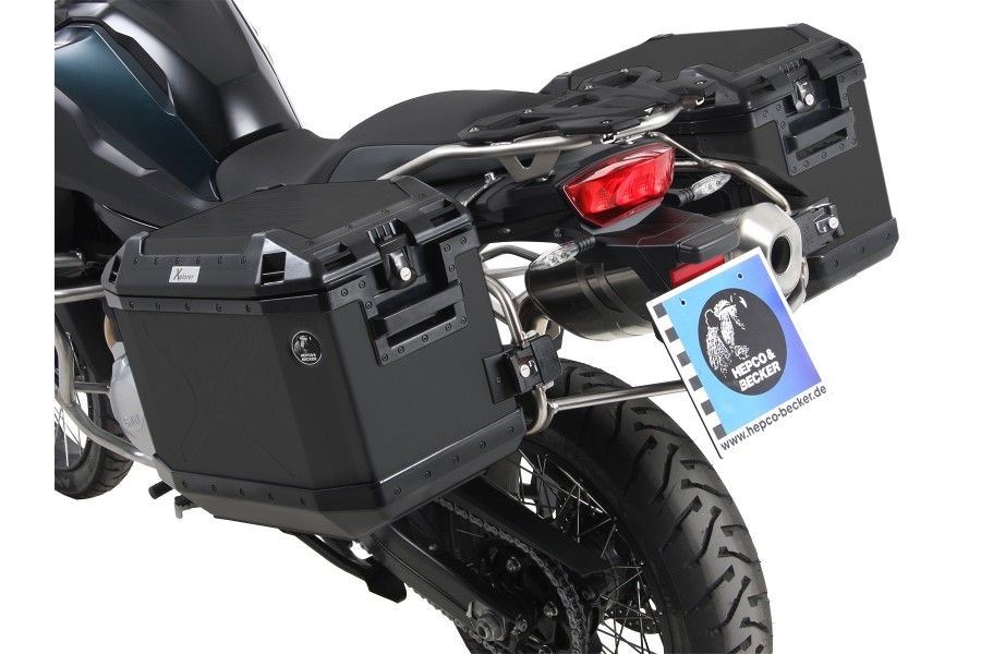 サイドキャリア カットアウトセット サイドケース エクスプローラー ブラック 37L/40L F750GS F800GS F850GS
