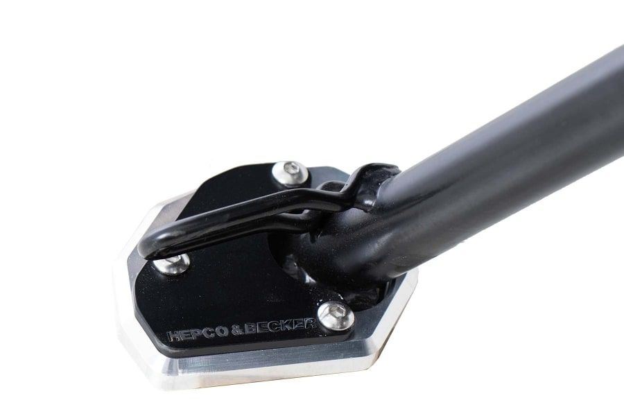 サイドスタンド エンラージメント シルバー/ブラック トライデント660