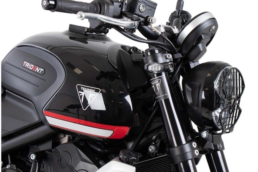 ヘッドライトガード ブラック トライデント660