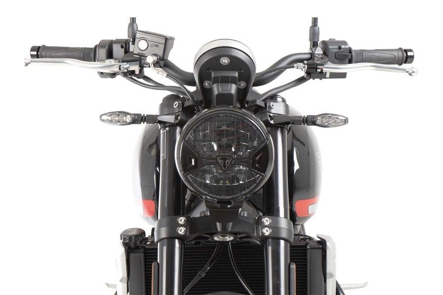 ヘッドライトガード ブラック トライデント660