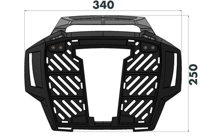 トップケースキャリア アルラック ブラック X-ADV
