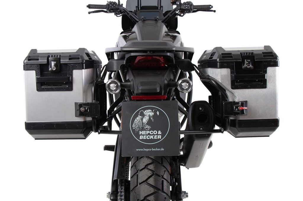 サイドキャリア カットアウトセット サイドケース エクスプローラー シルバー 37L/40L パンアメリカ1250