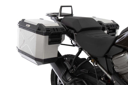 サイドキャリア カットアウトセット サイドケース エクスプローラー シルバー 37L/40L パンアメリカ1250