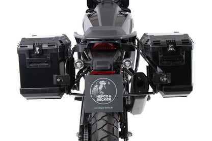 サイドキャリア カットアウトセット サイドケース エクスプローラー ブラック 37L/40L パンアメリカ1250