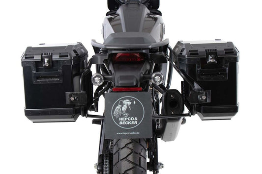 サイドキャリア カットアウトセット サイドケース エクスプローラー ブラック 37L/40L パンアメリカ1250