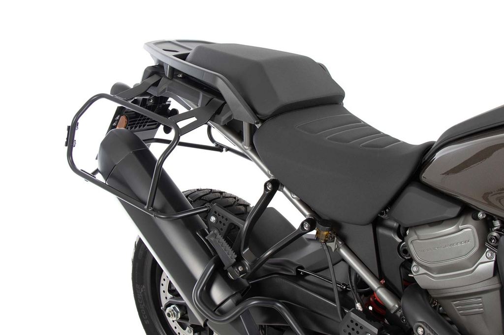 サイドキャリア カットアウトセット サイドケース エクスプローラー ブラック 37L/40L パンアメリカ1250