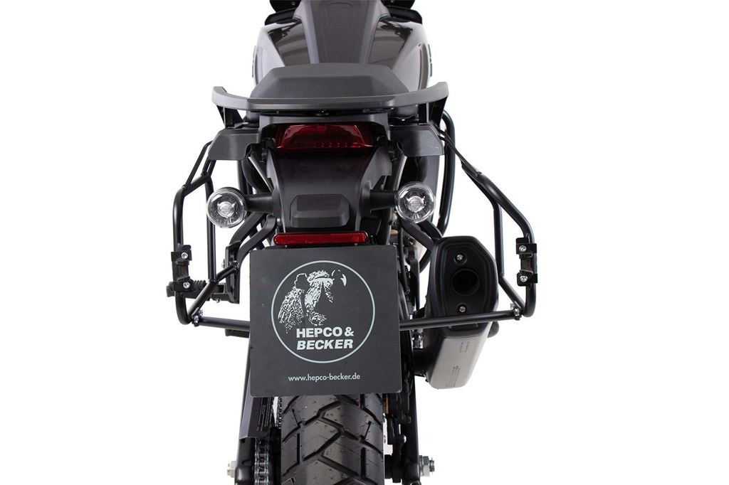 サイドキャリア カットアウトセット サイドケース エクスプローラー ブラック 37L/40L パンアメリカ1250