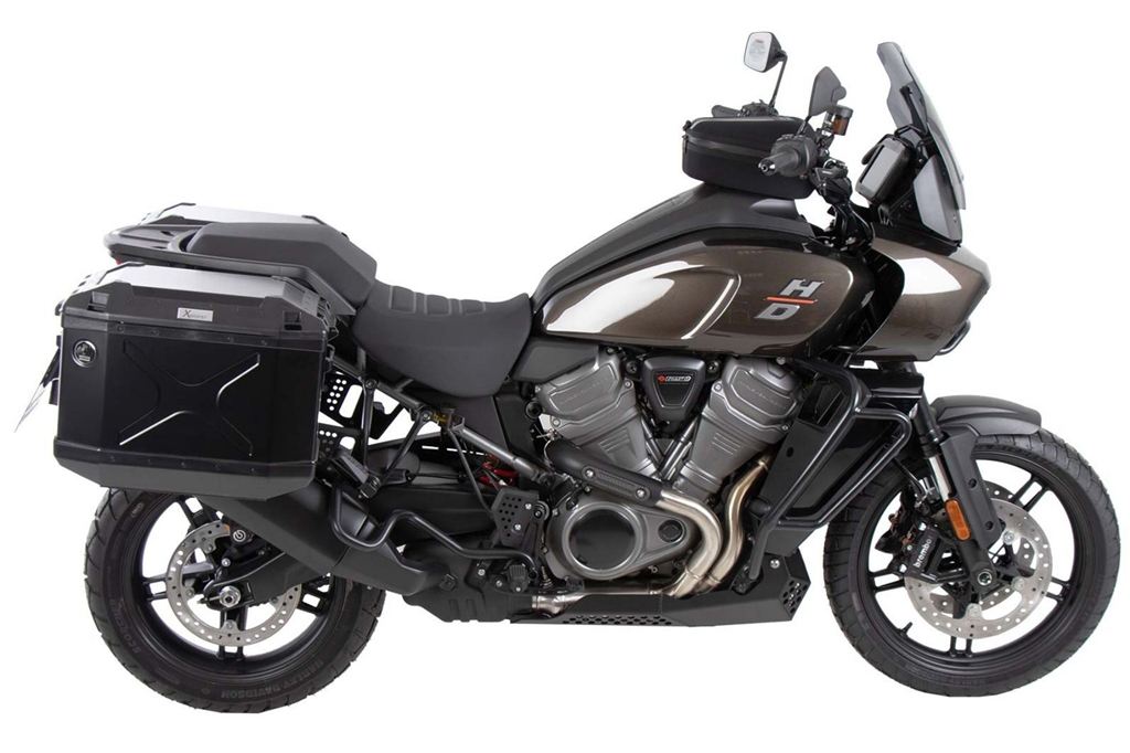 サイドキャリア カットアウトセット サイドケース エクスプローラー ブラック 37L/40L パンアメリカ1250