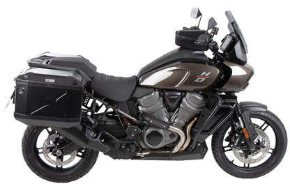 サイドキャリア カットアウトセット サイドケース エクスプローラー ブラック 37L/40L パンアメリカ1250